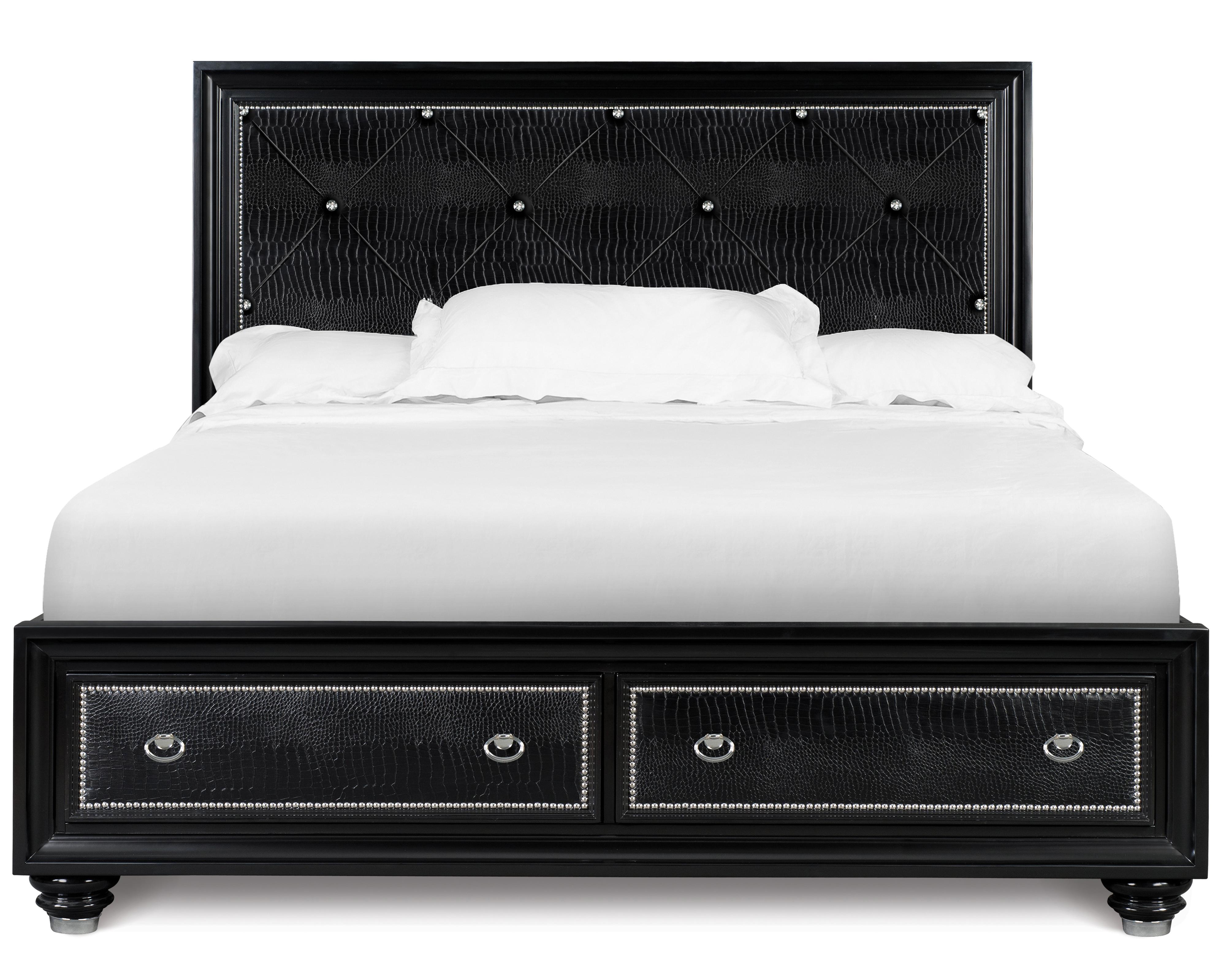 King Bedroom Set White Diamond Jewelry